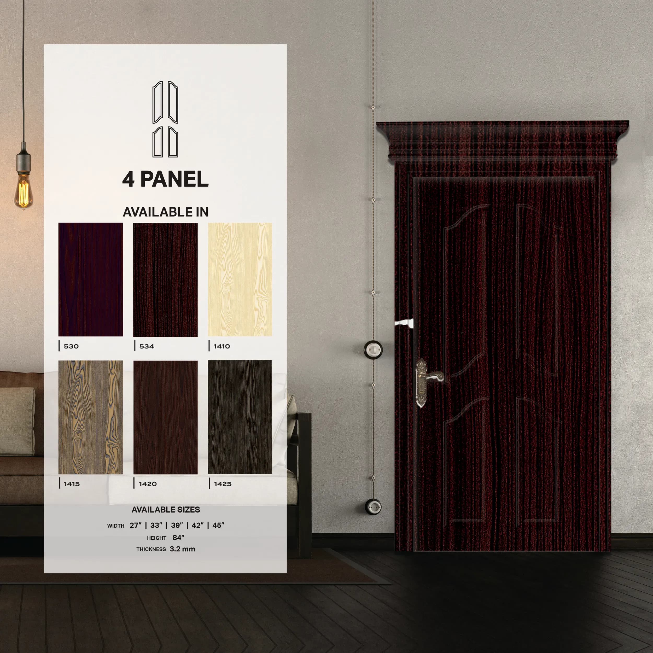 Mahogany/Maroon/Dark Umber